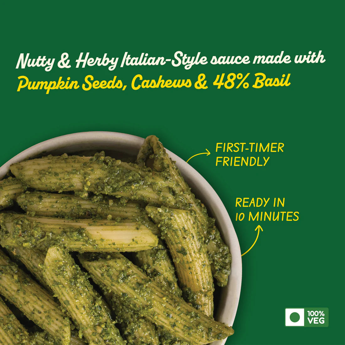 Simplify Foods Italian Pesto Pasta Kit -78g 