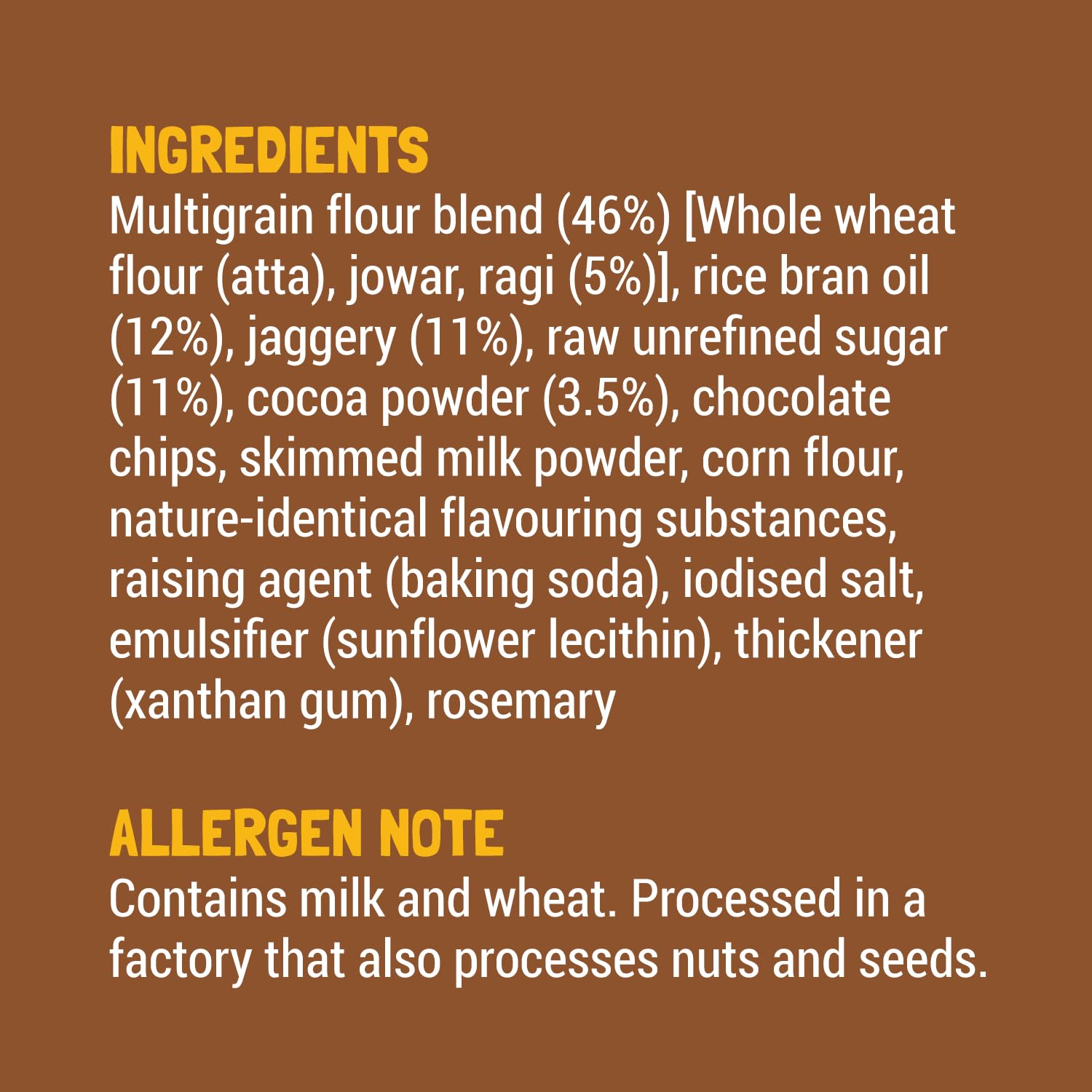 Slurrp Farm No Maida No Refined Sugar Choco Ragi Cookies |  88g