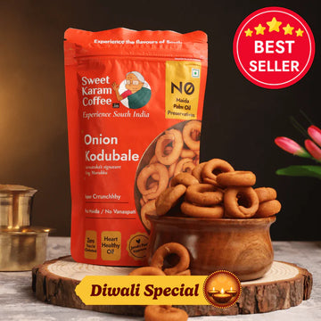 Sweet Karam Coffee - Onion Kodubale (Ring Murukku) - 200g