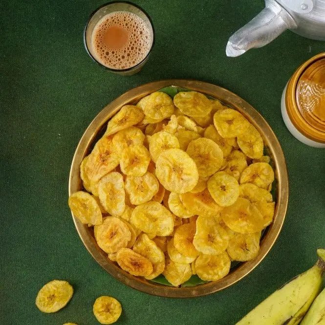 Sweet Karam Coffee Kerala Banana Chips | Crispy Snack