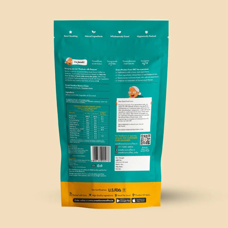 Sweet Karam Coffee Kerala Sweet Banana Chips