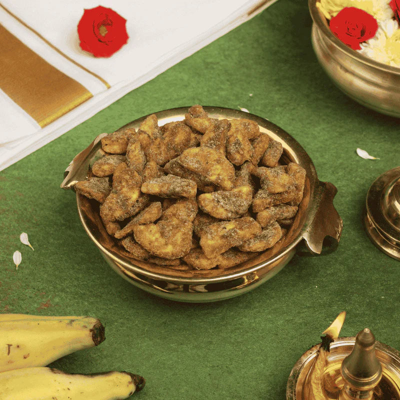 Sweet Karam Coffee Sharkara Upperi | Banana Jaggery Chips