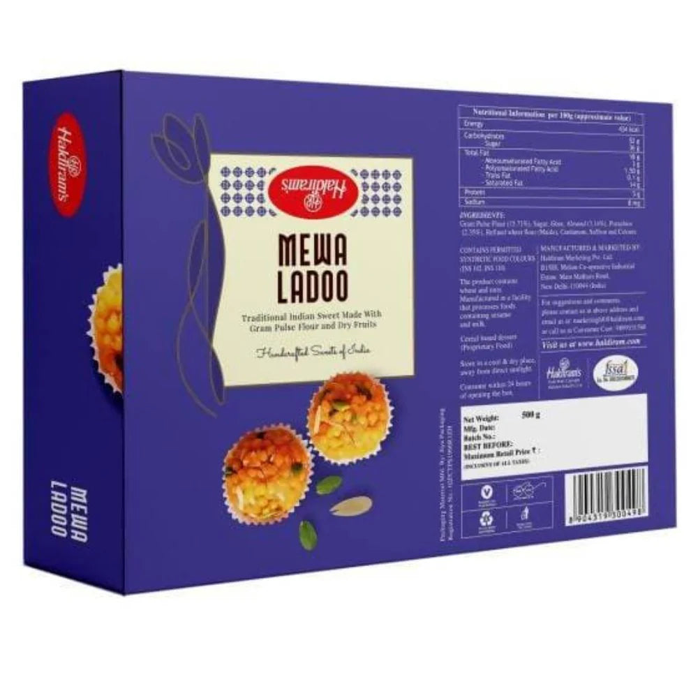 Haldiram's Mewa Ladoo - 500 gm