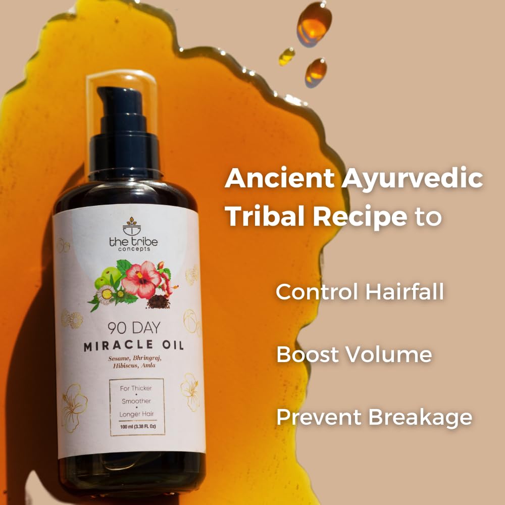 The Tribe Concepts 90 Day Miracle Hair Growth Oil 100ml