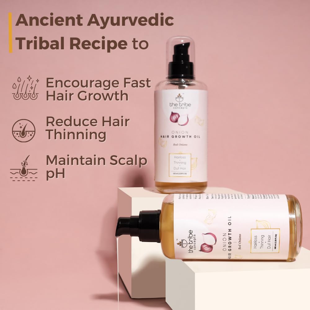 The Tribe Concepts 90 Day Miracle Hair Oil 100ml – Onion Boost