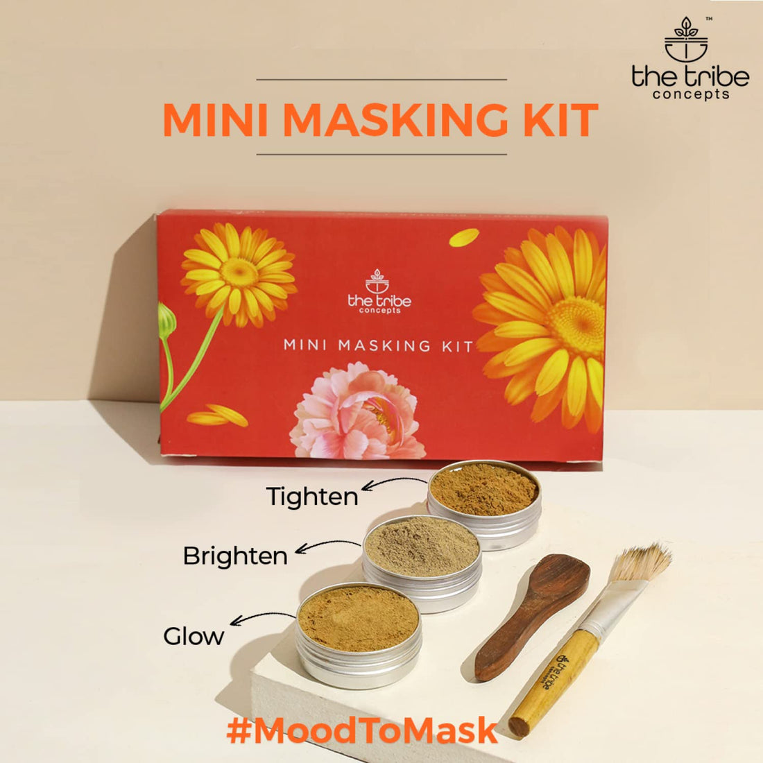 The Tribe Concepts Facial Kit 75g – Ayurvedic Skincare Gift