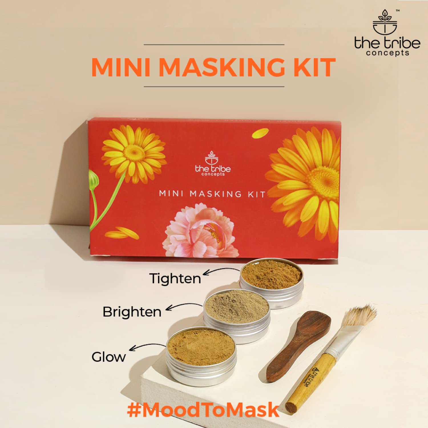 The Tribe Concepts Facial Kit 75g – Ayurvedic Skincare Gift