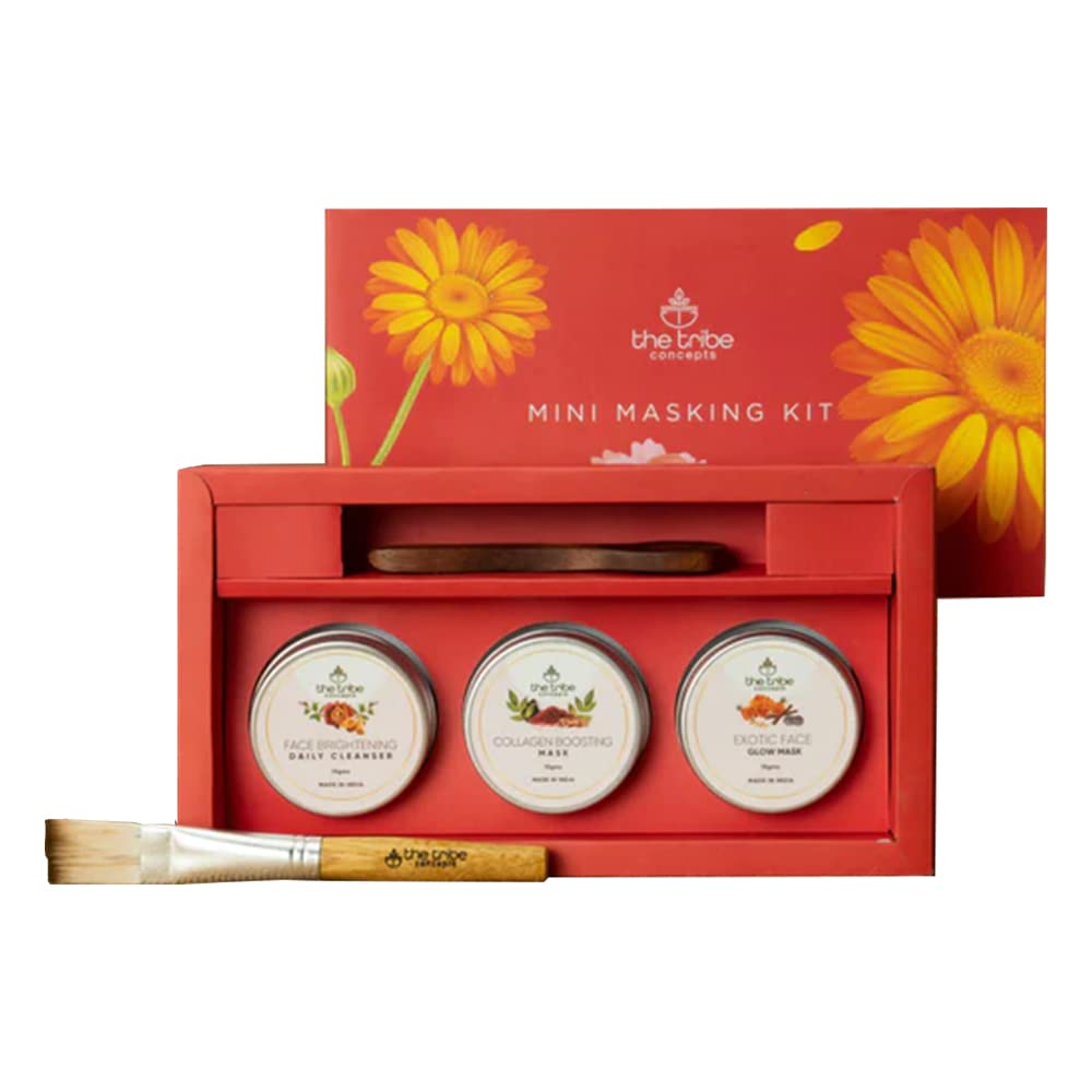 The Tribe Concepts Facial Kit 75g – Ayurvedic Skincare Gift