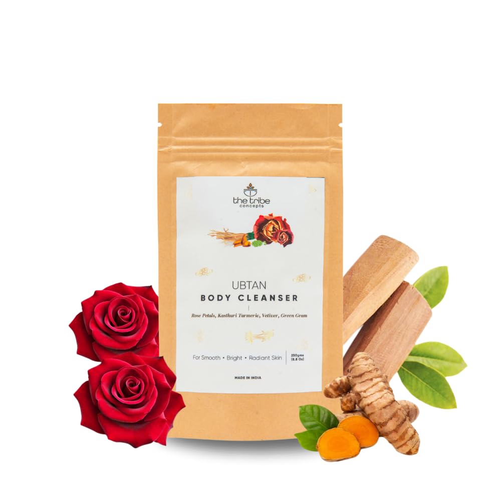 The Tribe Concepts Ubtan Body Cleanser 150g – Natural Glow