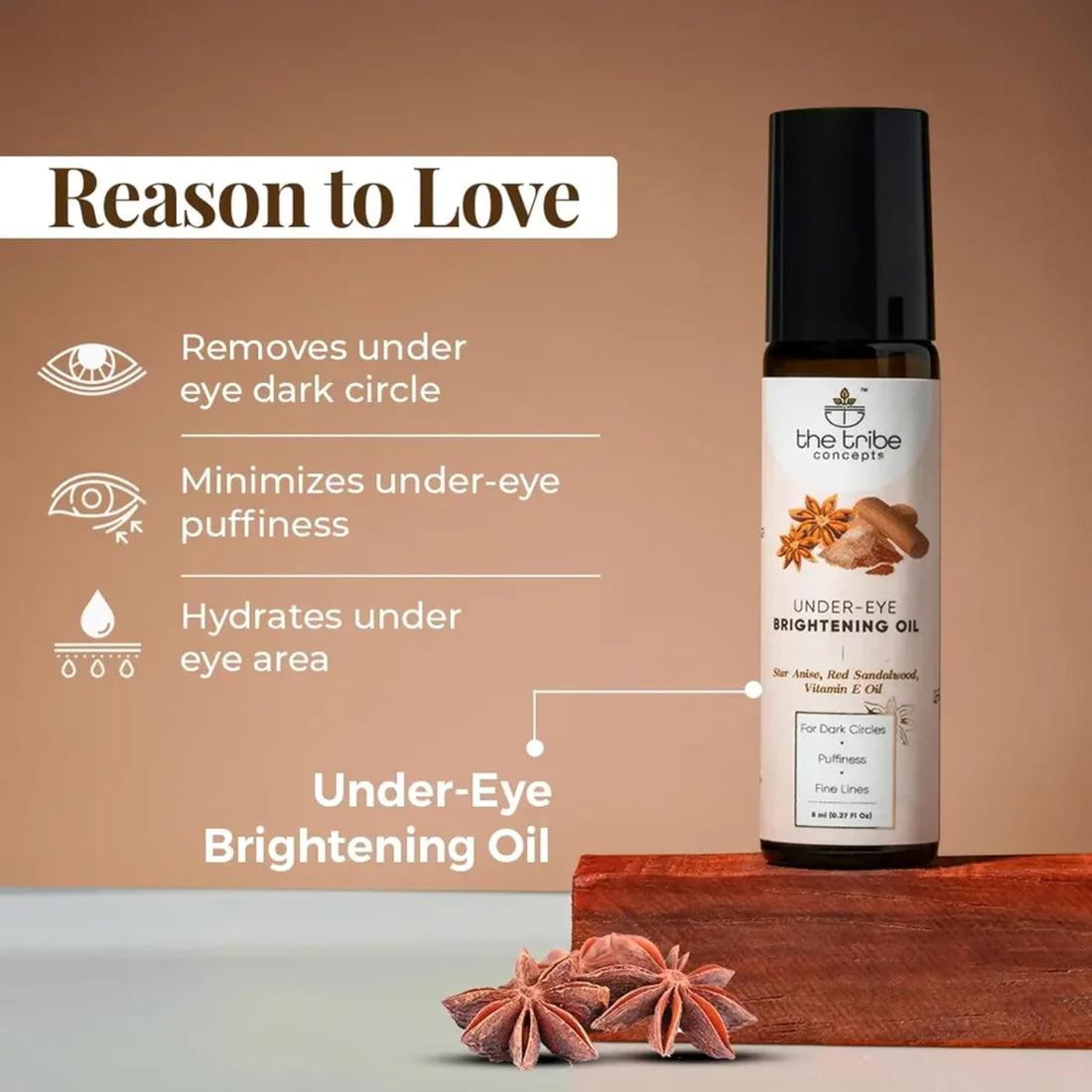 The Tribe Concepts Under Eye Brightening Oil 8ml