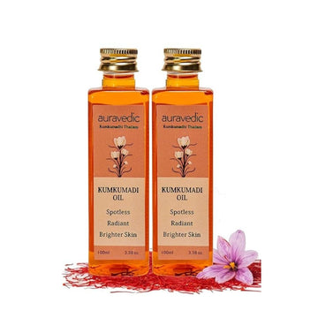 Auravedic Kumkumadi Tailam Face Oil Pack of 2