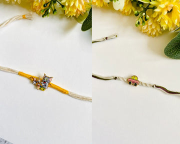 Rakhi Set Of 2 [ Tom - Jerry & Car ]