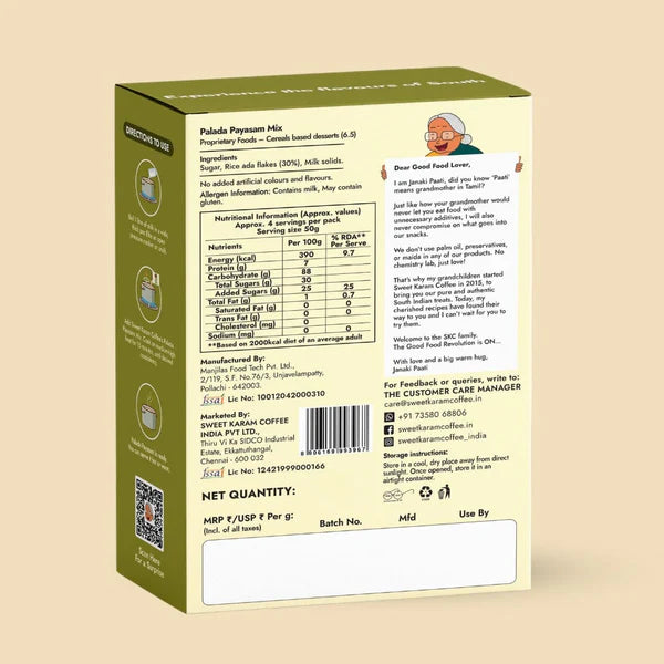 Sweet Karam Coffee Palada Payasam Mix (Dessert Mix) - 200g