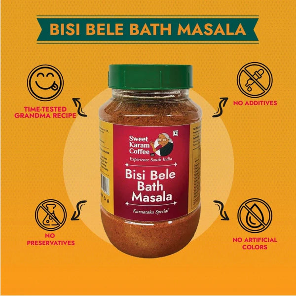 Sweet Karam Coffee - Bisibelebath Powder- 180 Grams