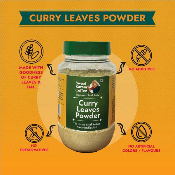 Sweet Karam Coffee - Curry Leaves Powder - 180 Grams