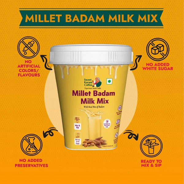 Sweet Karam Coffee - Millet Badam Milk Mix