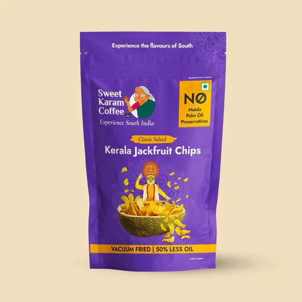 Sweet Karam Coffee - Kerala Jackfruit Chips - 150 Grams