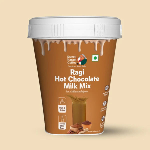 Sweet Karam Coffee - Ragi Hot Chocolate Milk Mix