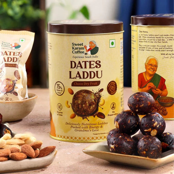 Sweet Karam Coffee - Dates Laddu (Choco Dry Fruit) -360g