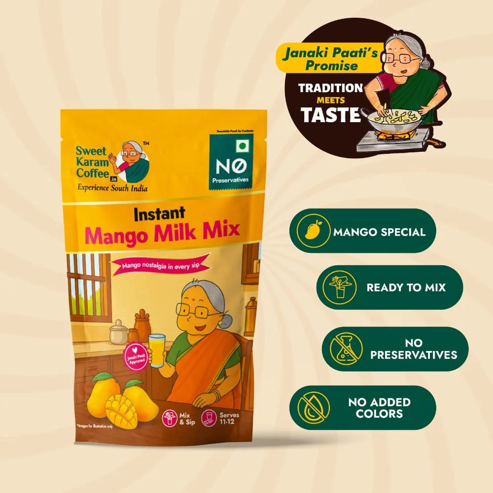 Sweet Karam Coffee - Mango Milk Mix - 250G