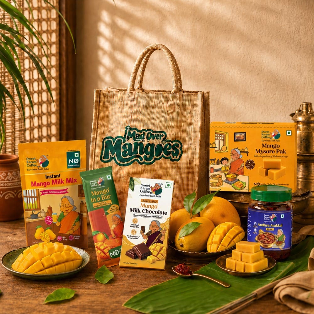 Mango Delights Jute Bag Combo - Limited Edition