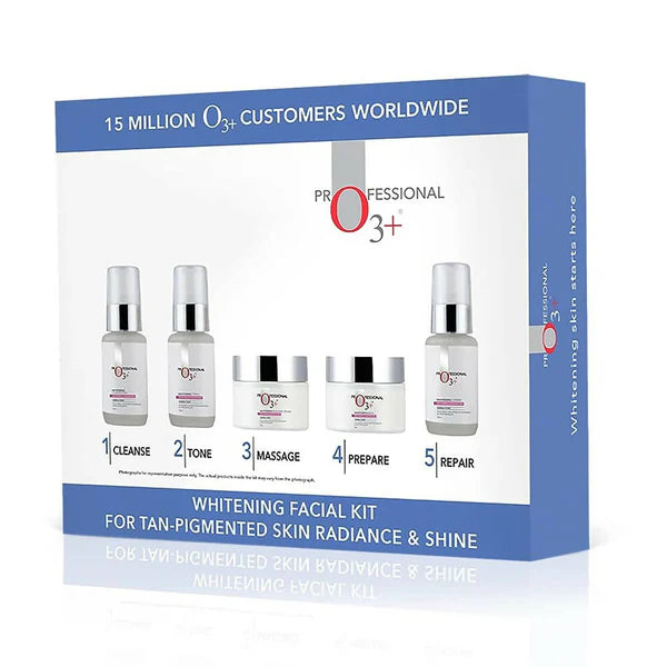 Professional O3+ Whitening Facial Kit for Tan-Pigmented Skin - kit
