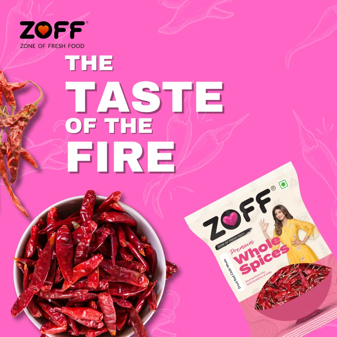 ZOFF Dried Red Chilli Whole -100 g