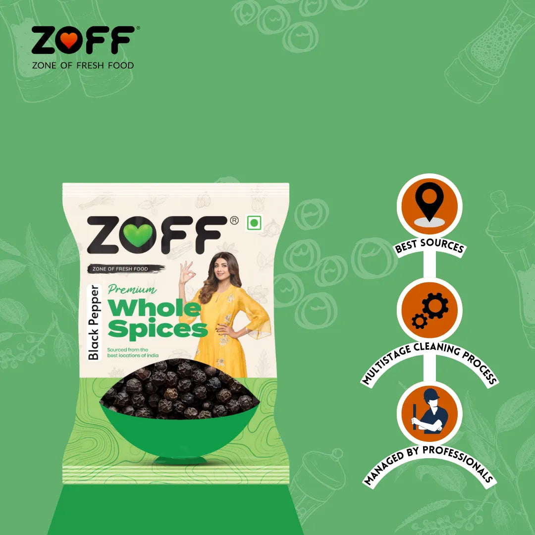 ZOFF Foods Black Pepper - 50g