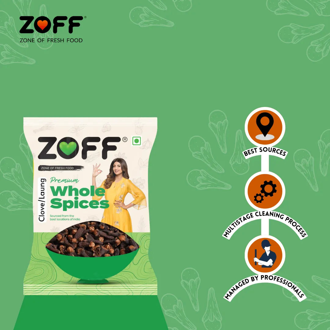 ZOFF Foods Clove Whole / Laung - 50 g