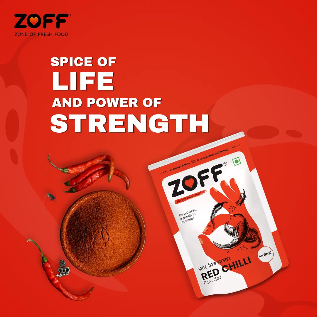 ZOFF Foods Red Chilli Powder -200 grams