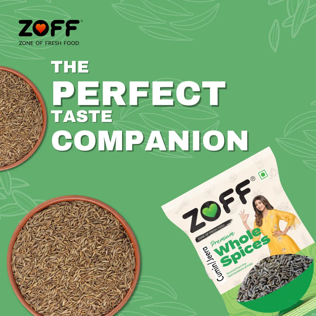 ZOFF Foods Whole Cumin Seeds - Jeera 100 grams