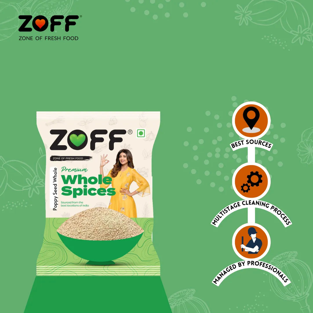 ZOFF Khus Khus - Poppy Seed -100 grams