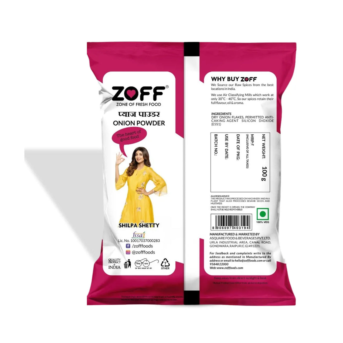 ZOFF Onion Powder -100 g