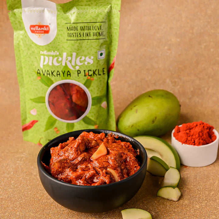Vellanki Andhra Avakaya Pickle (Mango) - Without Garlic