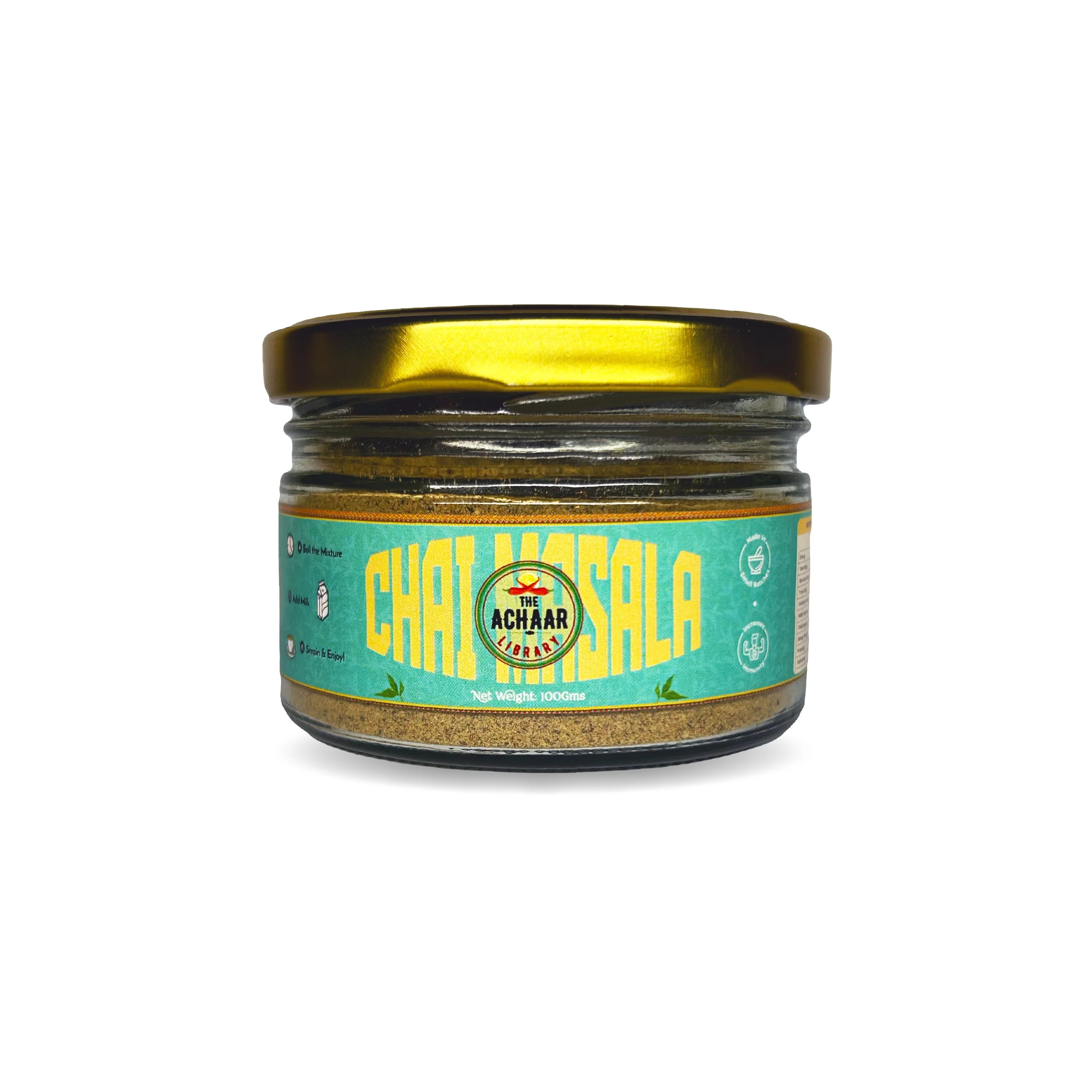 The Achaar Library  Chai Masala - 100% Natural and Preservative-free