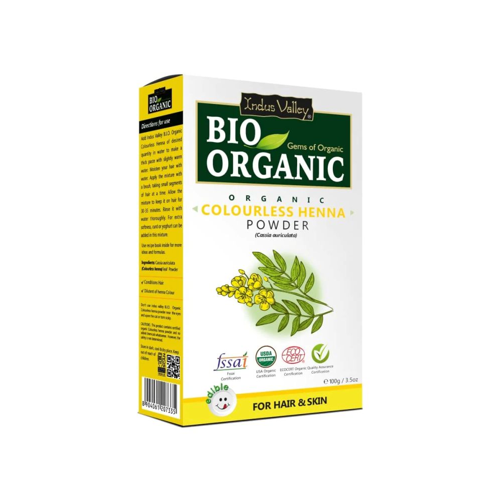 Indus Valley Colourless Henna Leaf Powder