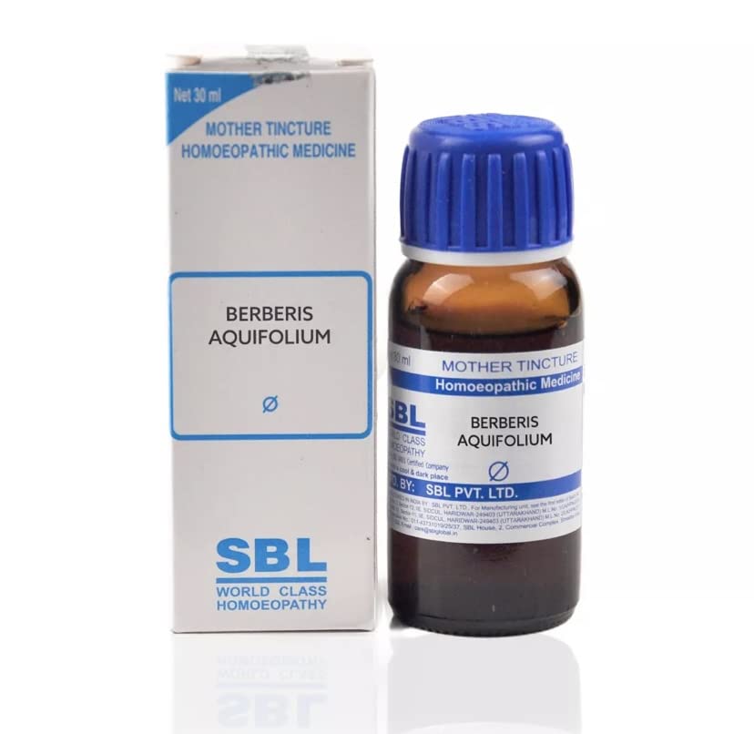 SBL Berberis Aquifolium Q Mother Tincture (30ml) - Set of 1 Bottles