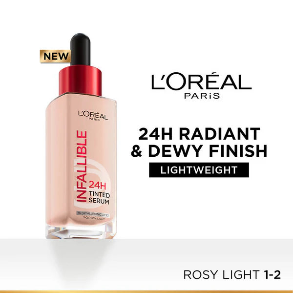 L'Oreal Paris Infallible 24H Tinted Serum Foundation