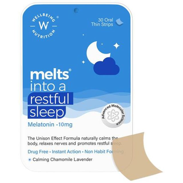 Wellbeing Nutrition Melts Sleep Strips
