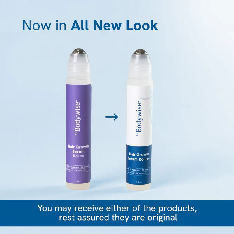 BeBodywise Rosemary Hair Growth Serum Roll-On – 25ml
