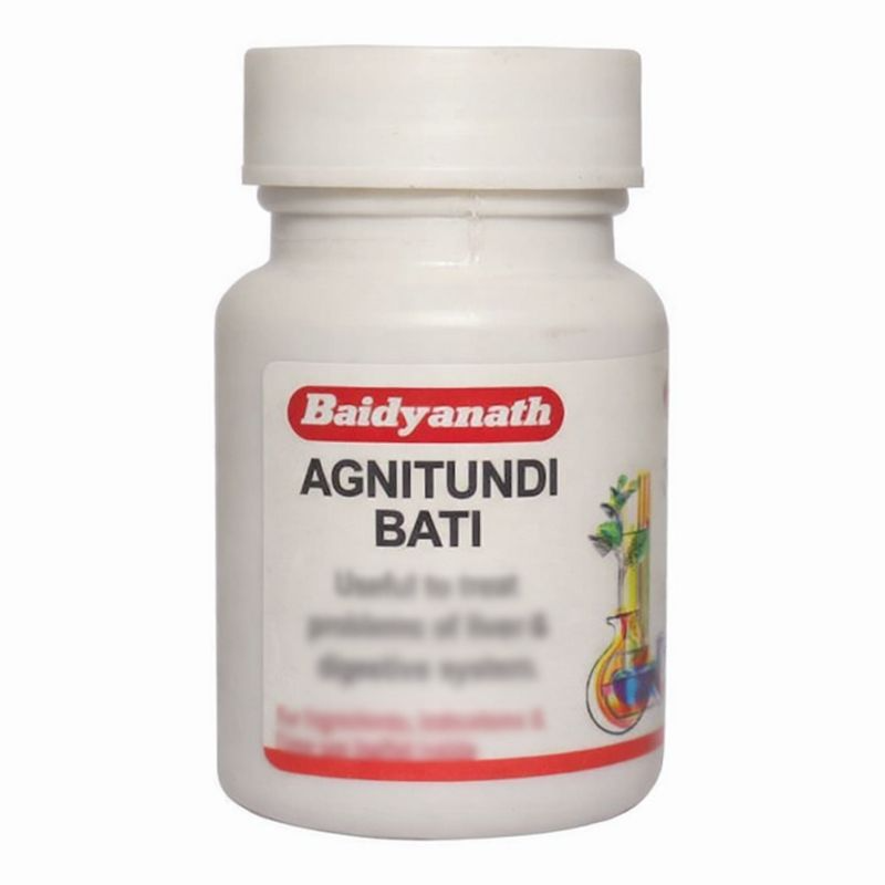 Baidyanath Agnitundi Bati front of pack