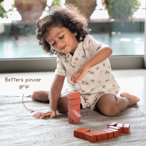 Gubbachhi Eenta Wooden Building Blocks 1 Yr +
