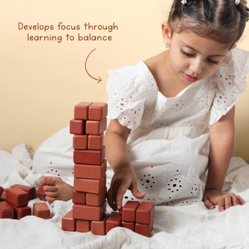 Gubbachhi Eenta Wooden Building Blocks 1 Yr +