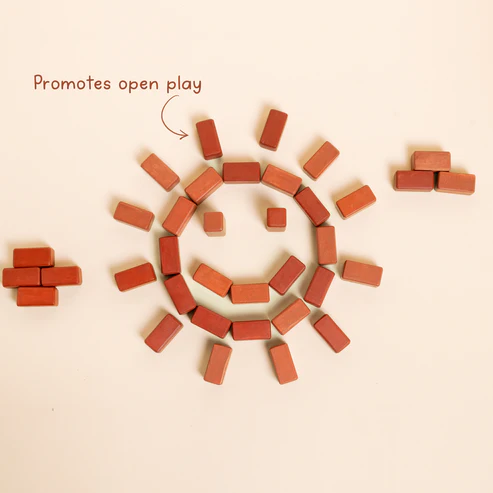 Gubbachhi Eenta Wooden Building Blocks 1 Yr +