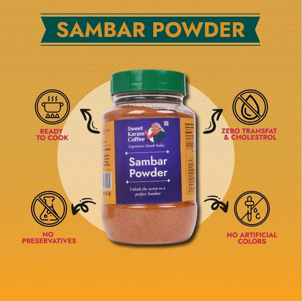 Sweet Karam Coffee - Sambar Powder- 180 G