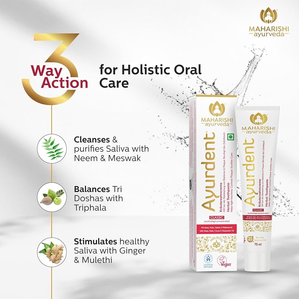 Maharishi Ayurveda Ayurdent Classic Toothpaste 75ml
