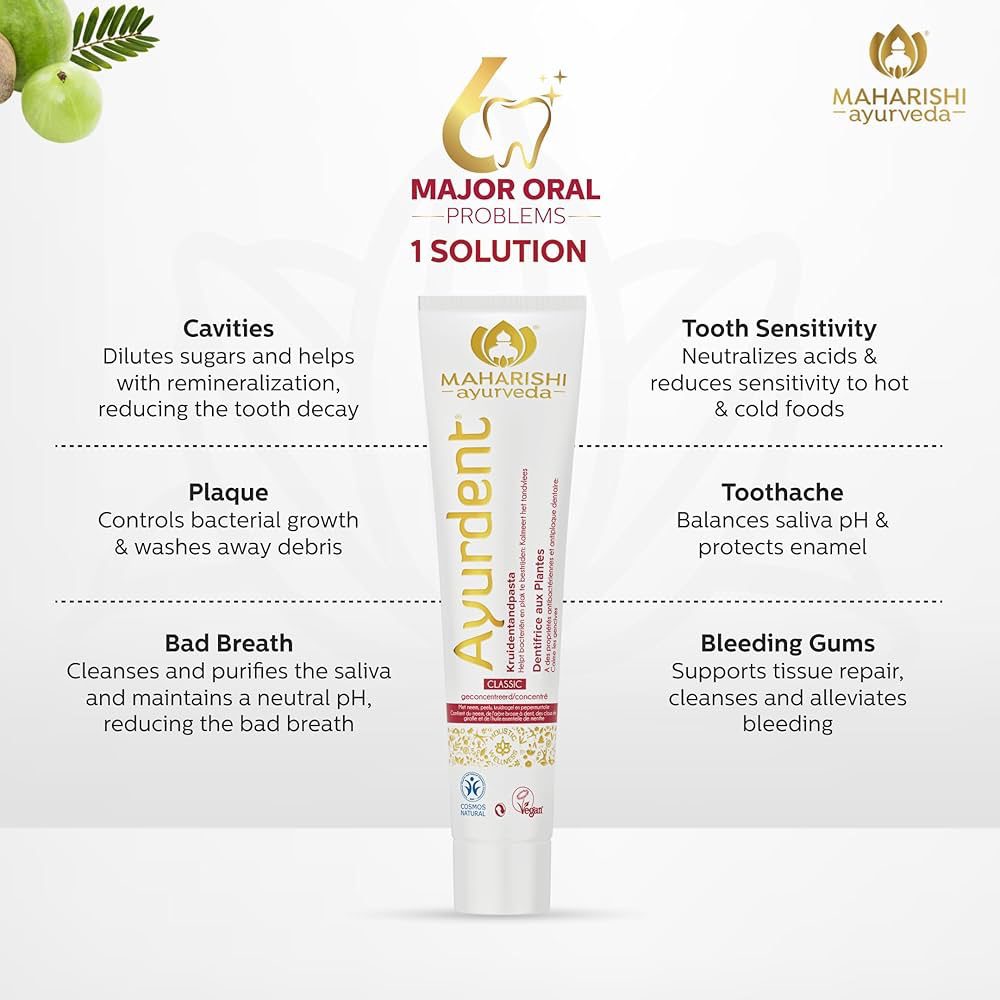 Maharishi Ayurveda Ayurdent Classic Toothpaste 75ml