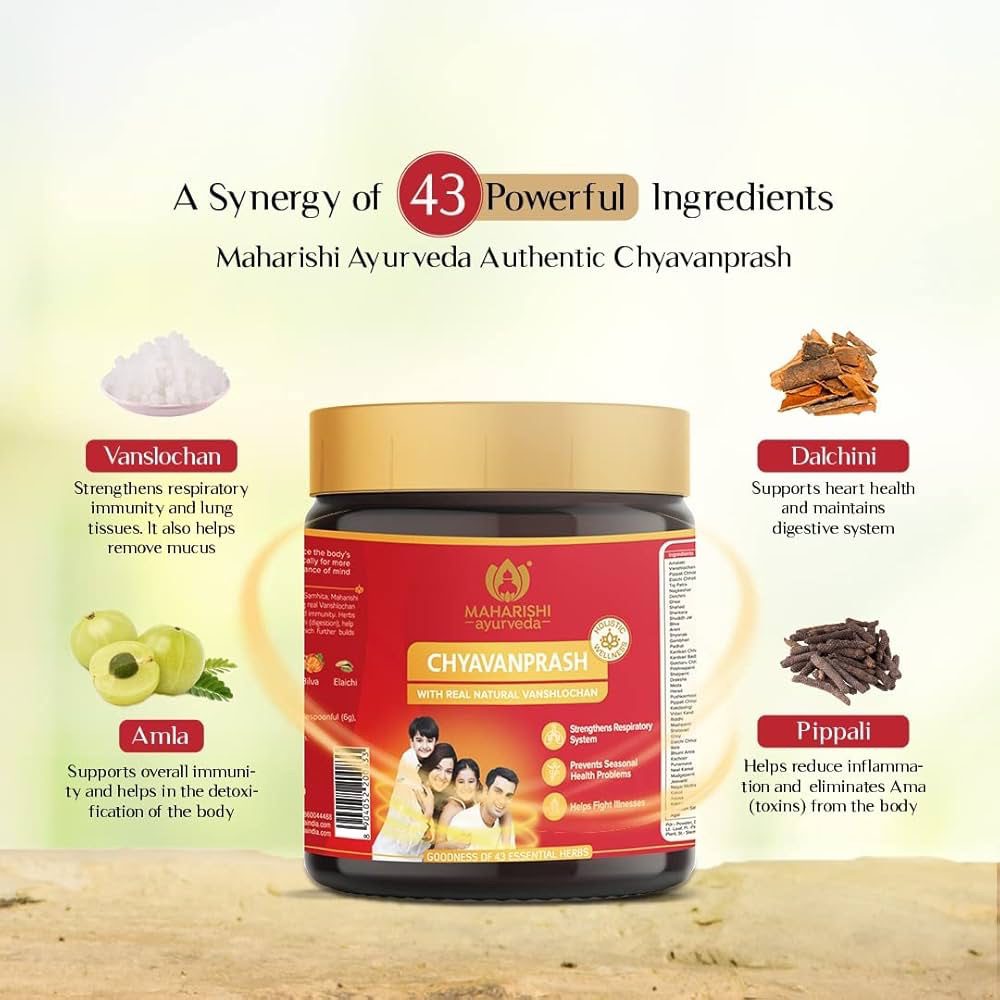 Maharishi Ayurveda Authentic Chyavanprash 500g