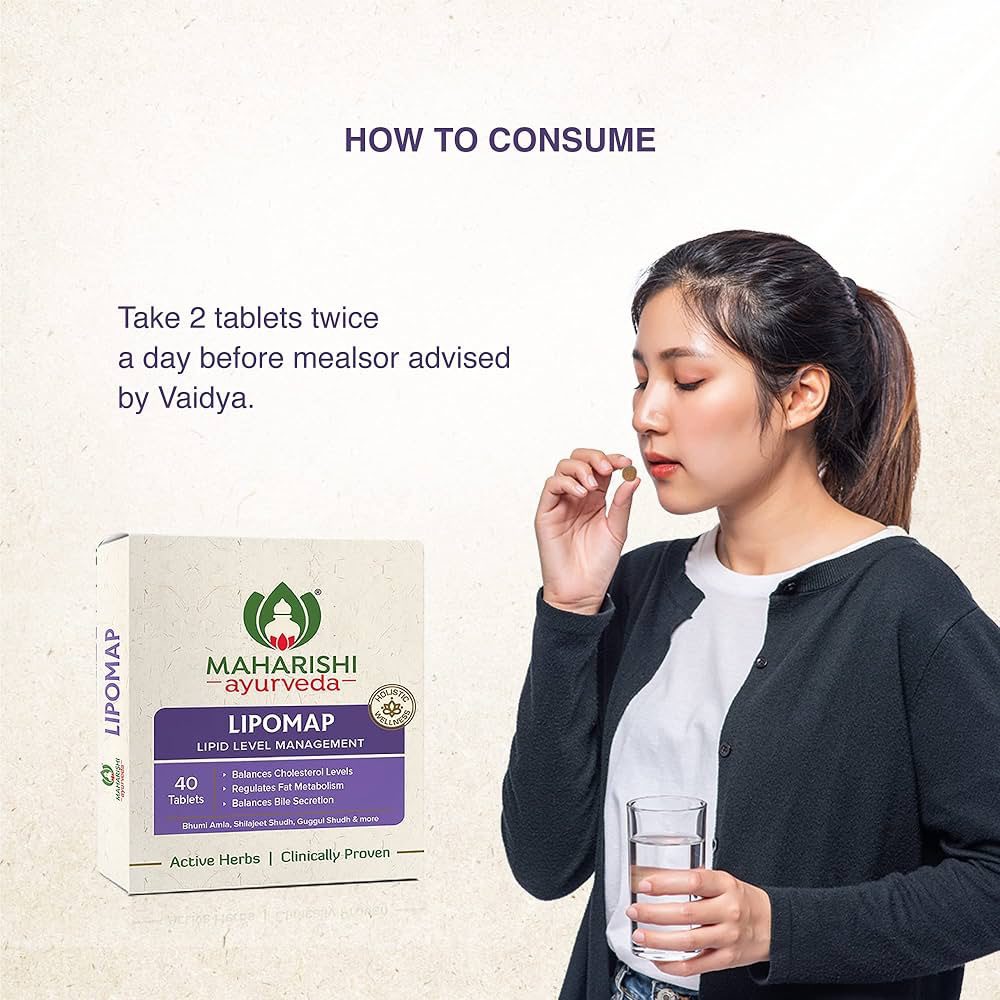 Maharishi Ayurveda Lipomap 40 tablets