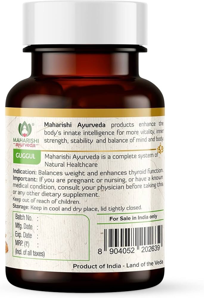 Maharishi Ayurveda Organic Guggulu Tablets